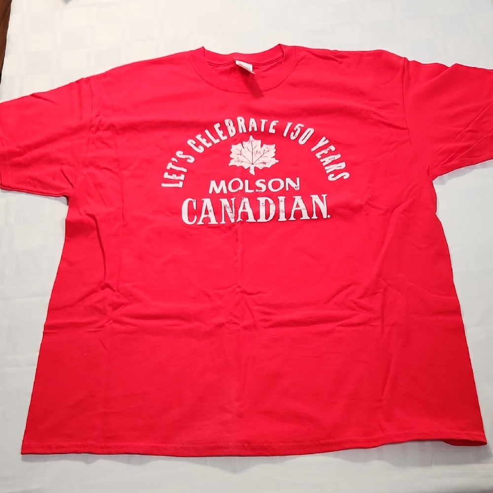 🧑‍🎄10/10🧑‍🎄Molson canadian T shirt nwot